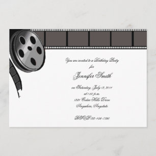 Film Reel sur invitation du Black and White Party