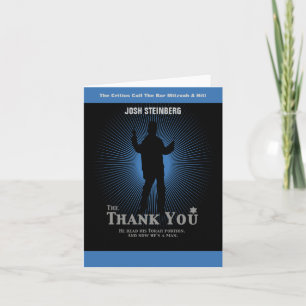 Film Star Bar Mitzvah Merci Black Navy Blue