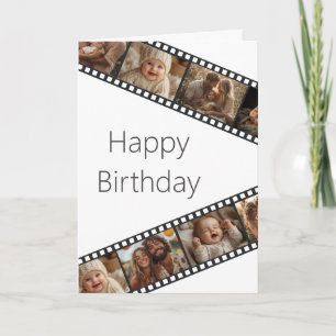 Film Strip Photo Bonne carte d'anniversaire