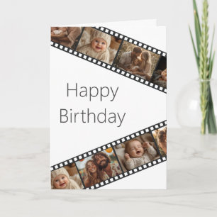Film Strip Photo Bonne carte d'anniversaire