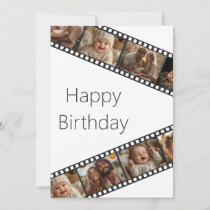 Film Strip Photo Bonne carte d'anniversaire