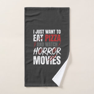 Films d'horreur Pizza Halloween Design_1