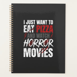 Films d'horreur Pizza Halloween Design_1