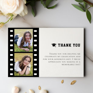 Filmstrip Photo Collage Merci de graduation