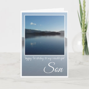 Fils d'anniversaire, Loch Lomond, Écosse. Carte