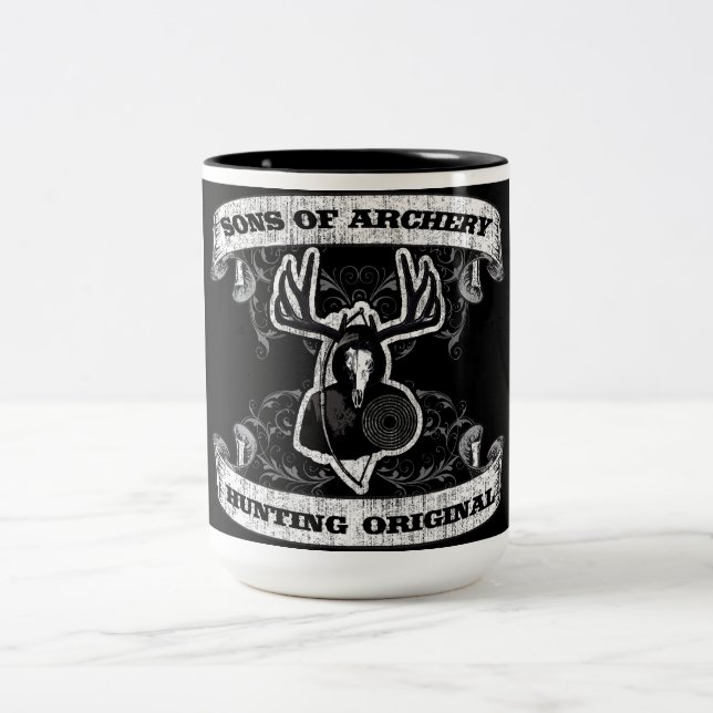 Fils de tir à l'arc - chasse de la tasse de café (Centre)