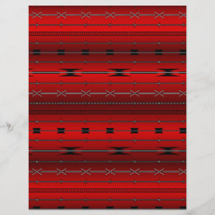 Fils en acier rouge