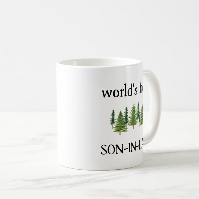 Fils en droit Cadeau Mug Futur Nouveau ou actuel (Devant droit)