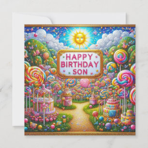 FILS ~ Joyeux anniversaire ~ Candy Land ~