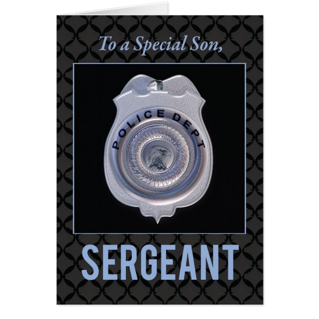 Fils, Promotion du sergent dans le département de  (Devant)