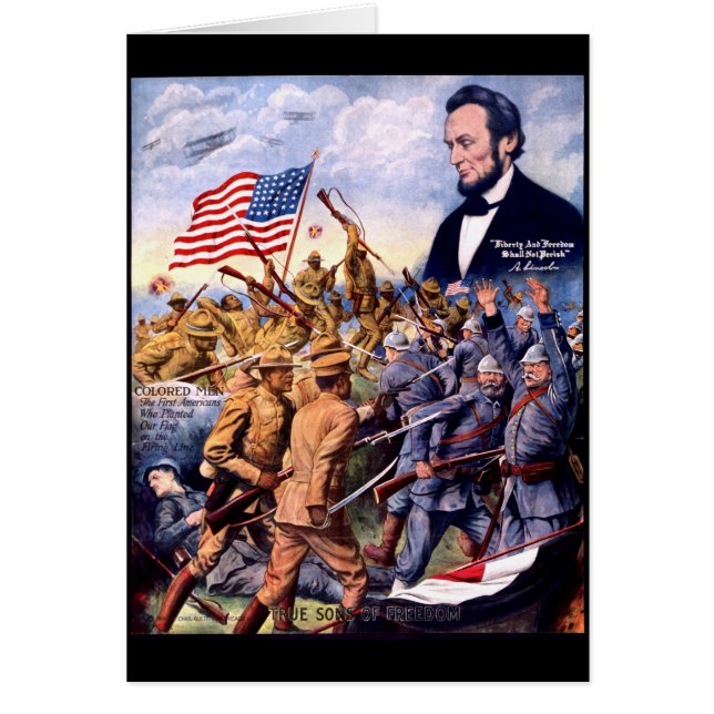 Fils vrais d'Abraham Lincoln de la liberté (Devant)