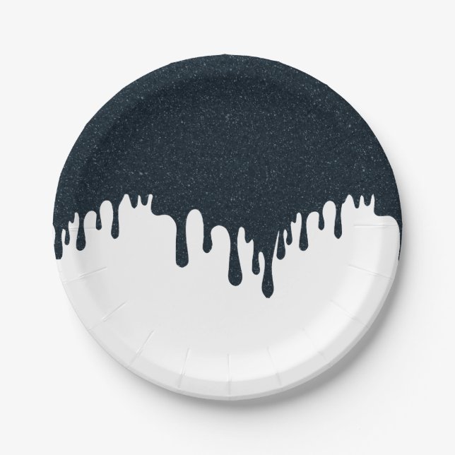 Filtrage au Charbon sur Assiette de Fête Blanche – (Devant)