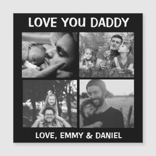 Filtre noir et blanc Aimez-vous papa