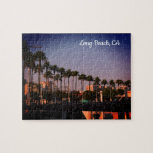Filtre rétro Long Beach California Puzzle