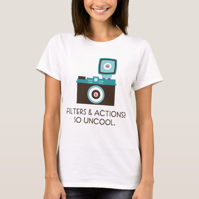 Filtres et actions ? Si sophistiqué. T-shirt (Devant)