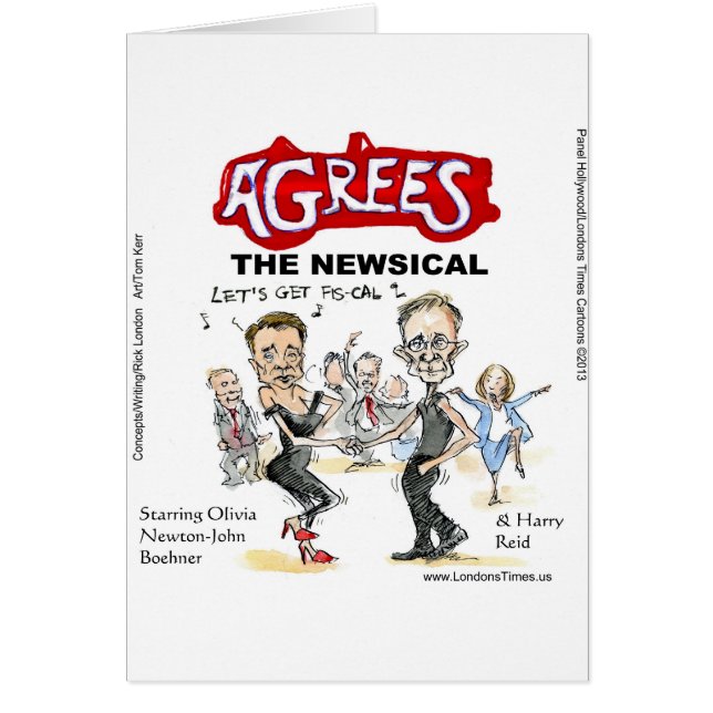 Fin De La Falaise Financière Drôle Cartes Cadeaux  (Devant)