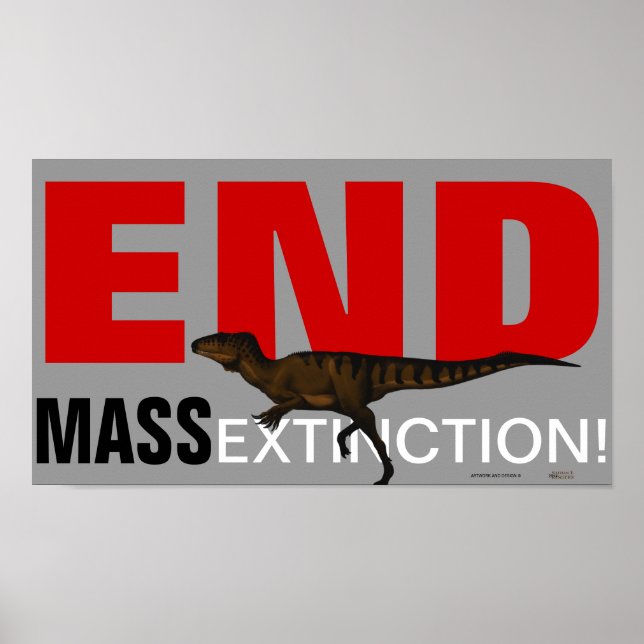 Fin de l'extinction de masse ! - Poster Australove (Devant)