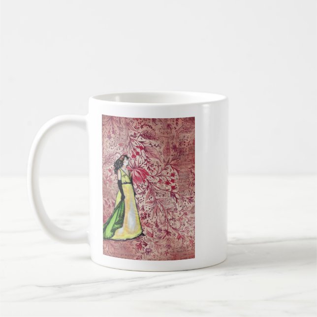 Fin De Siècle Gaslight Gothique Café Mug 3 (Gauche)