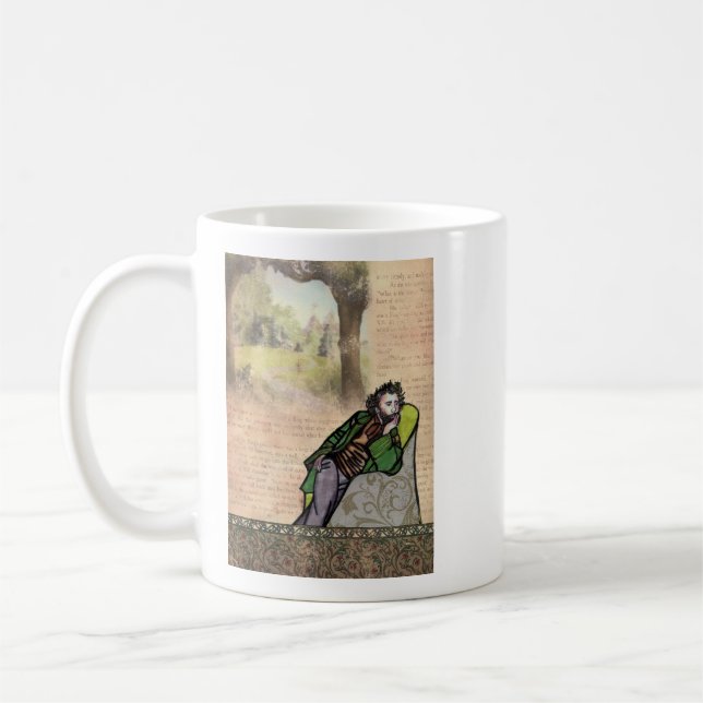 Fin De Siècle Gaslight Gothique Café Mug 4 (Gauche)
