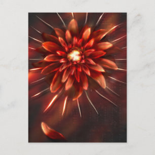 Fin des fleurs - Carte postale