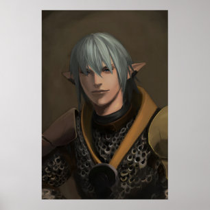 Final Fantasy XIV (14) Online Heavensward Affiche