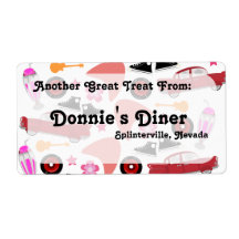 Financer le Étiquette Motif des Cinquante