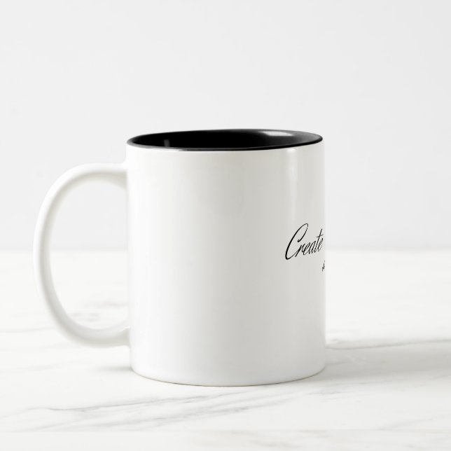 Financial Freedom Mug - Motivational Coffee Cup fo (Gauche)