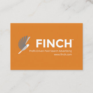 Finch carte de visite européen
