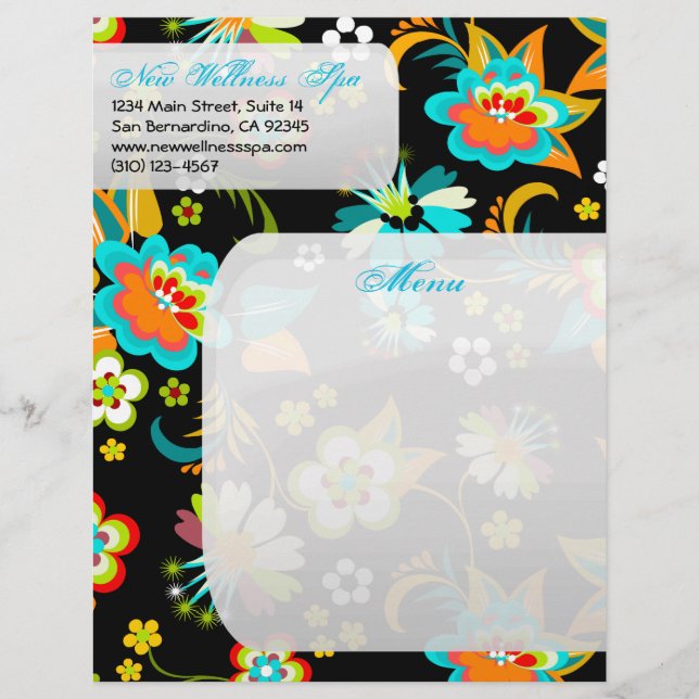 Fine mignon Cool Girl Retro Floral Mode (Devant)