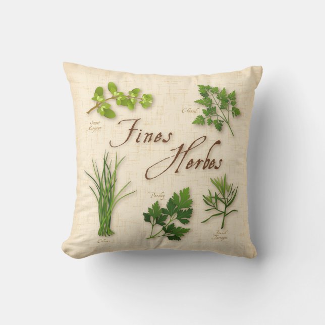 Fines Herbes Coussin (Recto)