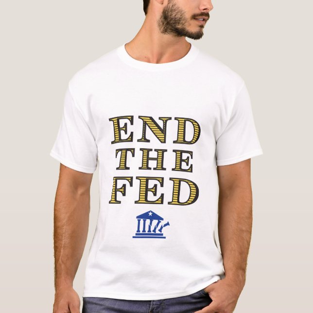 Finissez le mâle de T-shirt de Fed (Devant)