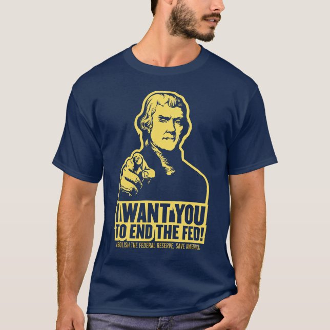 Finissez le T-shirt Jeffersonian de Fed (Devant)