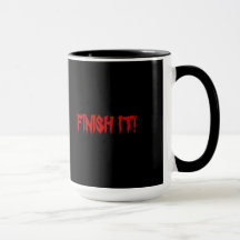 FINISSEZ-LE ! tasse de café