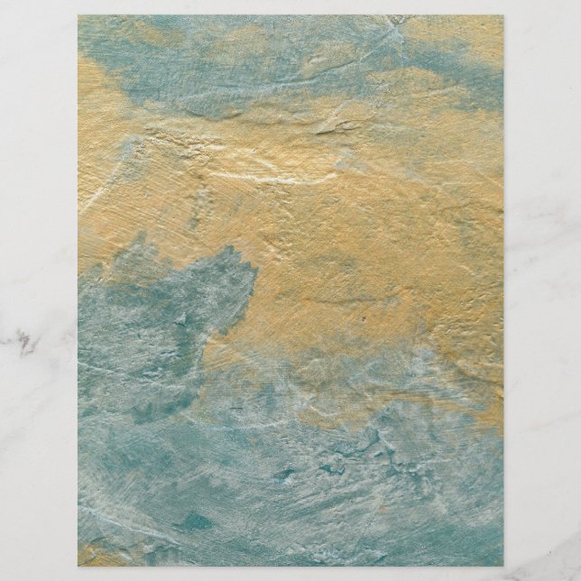 Finition fausse turquoise cuivre (Devant)