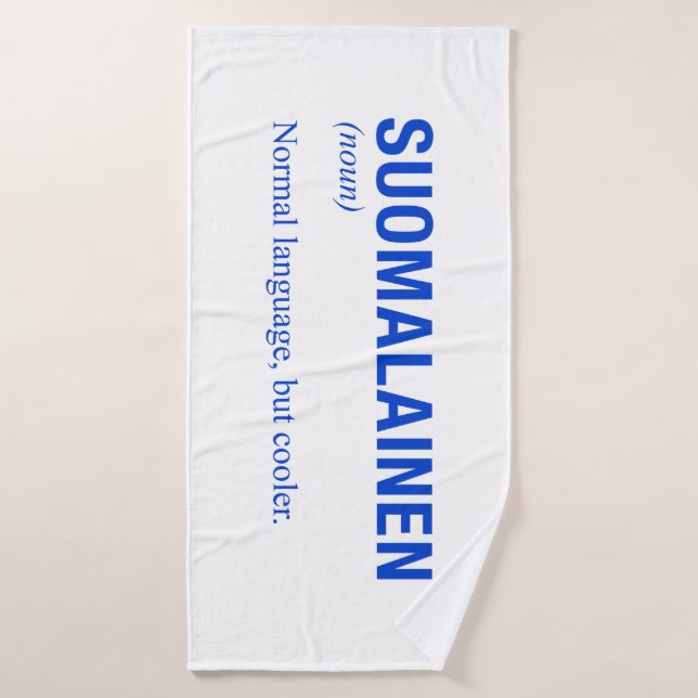 FINLANDAIS (Serviette de bain)