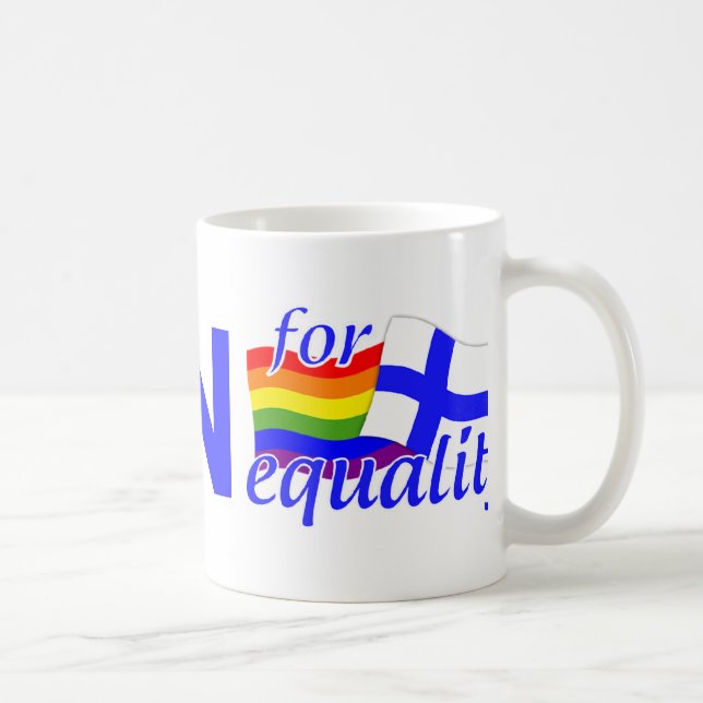 Finn 4 Égalité mug (Droite)