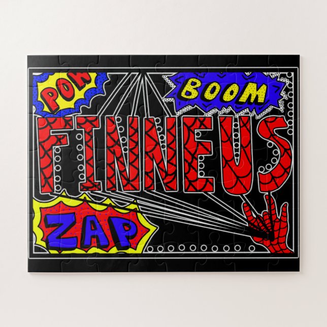 Finneus Puzzle for Boy (Horizontal)