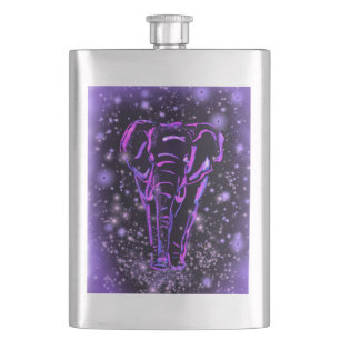 Fiole d'éléphant violet