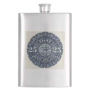 Fiole Premium Timbre vintage 25c Revenus de bière