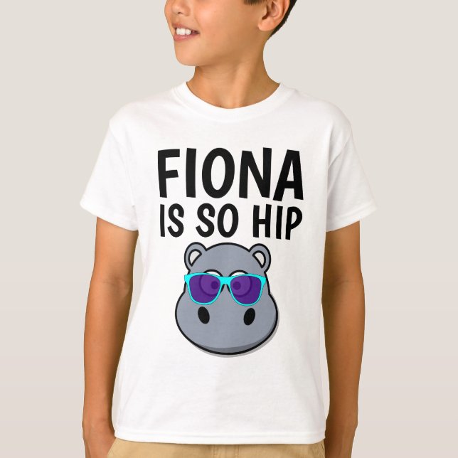 FIONA HIPPO EST TELLEMENT HIP T-shirts (Devant)