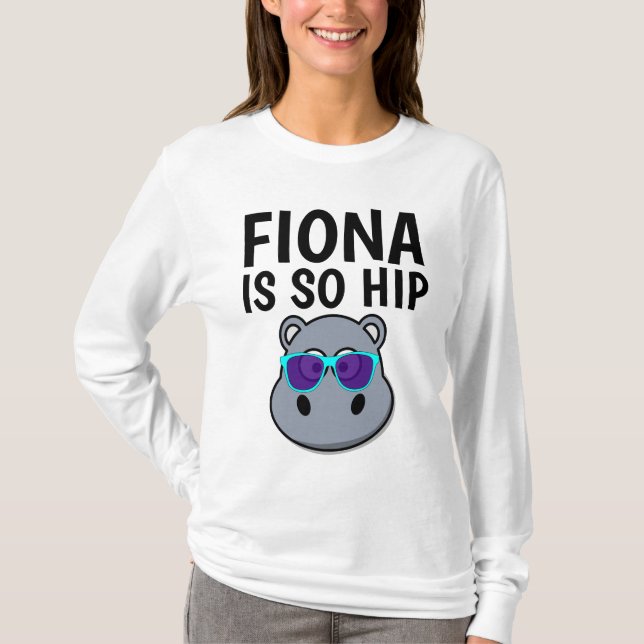 FIONA HIPPO EST TELLEMENT HIP T-shirts (Devant)