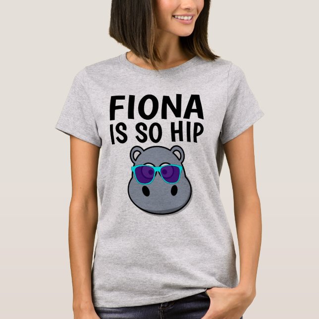 FIONA HIPPO EST TELLEMENT HIP T-shirts (Devant)