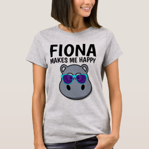 FIONA HIPPO ME REND HEUREUX T-shirts