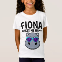 FIONA HIPPO ME REND HEUREUX T-shirts