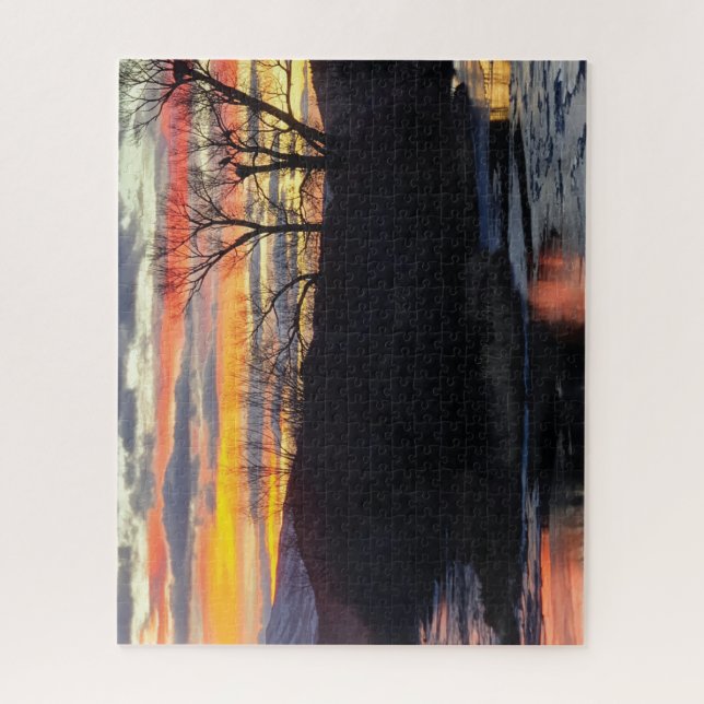 Fire and Ice Jigsaw Puzzle (Vertical)