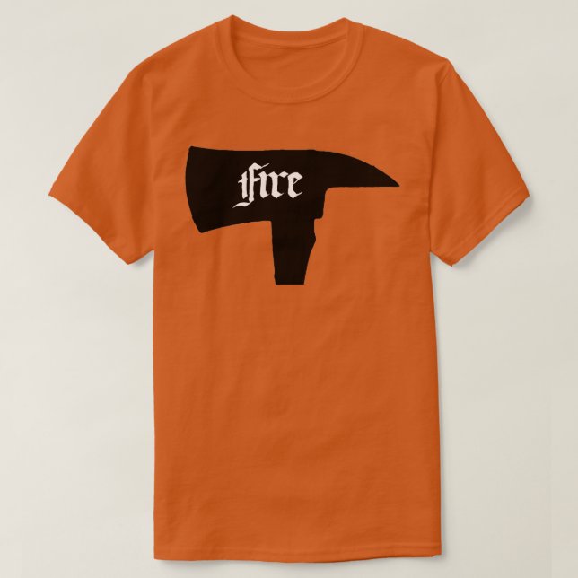 Fire Department Ax Fire Classic TShirt (Design devant)