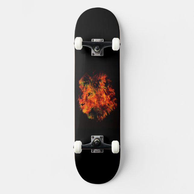 Fire Lion Skateboard (Recto)