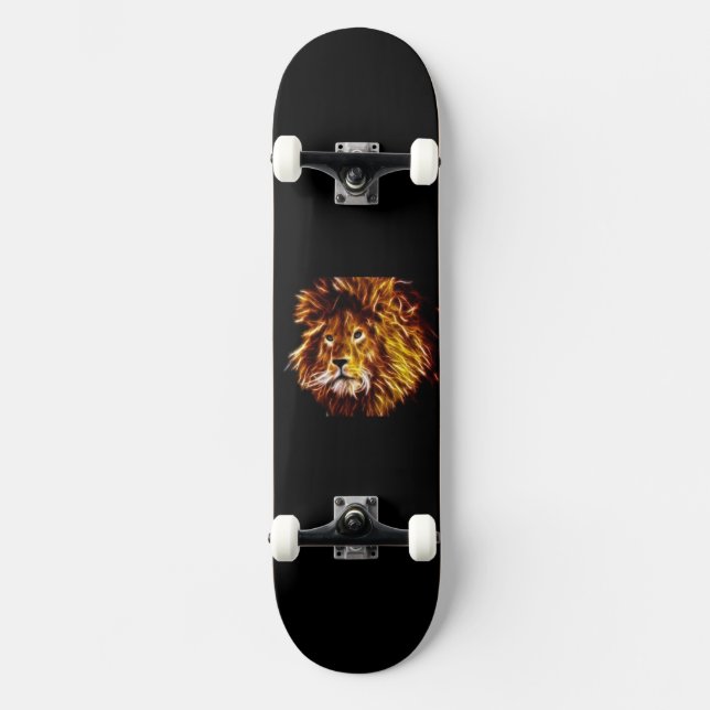 Fire Lion Skateboard (Recto)
