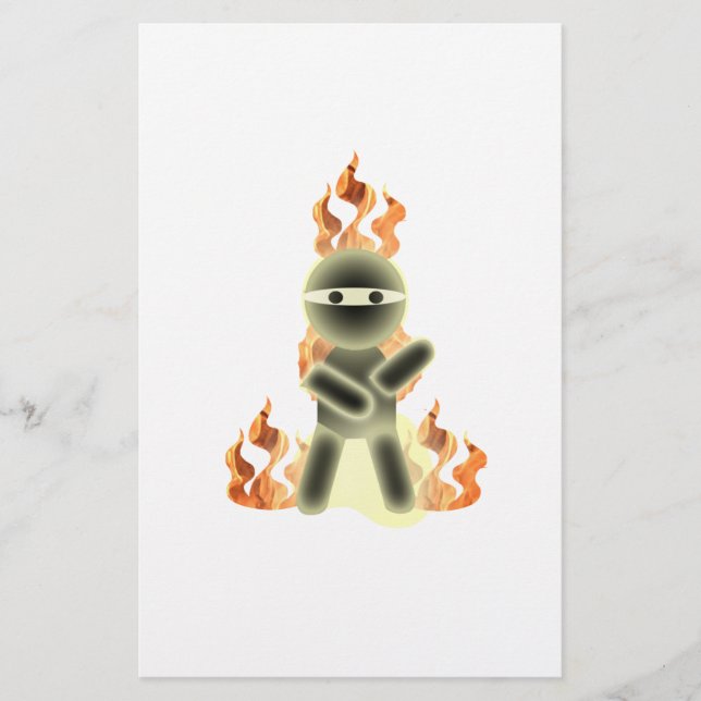 Fire Ninja (par lil kolohe Nick) (Devant)