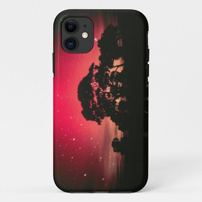 Fire Starry Night iPhone 5 Coque (Dos)